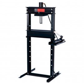 Omega Lift 60253 Hydraulic Shop Press with hand pump, 25 ton-