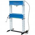 OTC 1834 Hydraulic Shop Press with air pump, 25 tons-