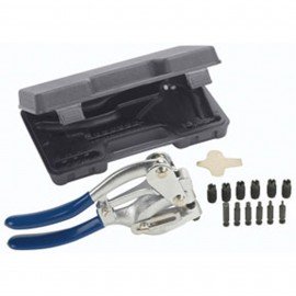 OTC 4383 Hole Punch Kit, 14 gauge steel, 3/32 to 9/32"-