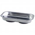OTC 4490 Magnetic Parts Tray, Stainless Steel, 9-1/2" x 5-1/2" x 1-1/4"-