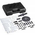 OTC 4531 Harmonic Balancer Puller/Installer Set, metric and fractional, 3/4" forcing screw-