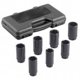 OTC 4547A Axle Nut Socket Set, 1/2" drive, extra long-