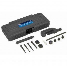 OTC 4744 Chain Breaker and Riveting Tool Kit, #25 to #630 chains-