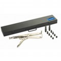 OTC 4803 Pulley Holder Locking Pliers Set with 5 to 16 mm pins, up to 4"-
