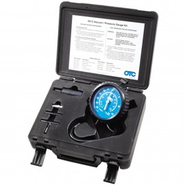 OTC 5613 Vacuum and Pressure Gauge Kit, 3-1/2" gauge-