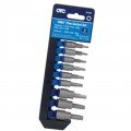 OTC 6180 Torx Plus Bit Socket Set, 9-pack, 1/4" and 3/8" drive-
