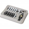 OTC 6505 Harmonic Balancer Installer, 11 adapters, 7/8" forcing screw-