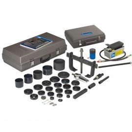OTC 6575H Hydraulic Hub Grappler Kit with air/hydraulic pump and through hole ram-