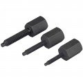 OTC 6627 Grip Wrench Adapters for slide hammers, 5/8-18" thread, 3-pack-