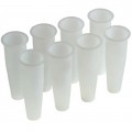 OTC 6753 Plastic Protector Cups for 6752 Fuel injector storage rack, 8-pack-