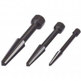 OTC 6982DEX Double Edge Screw Extractors, 3-pack, hex shank-