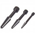 OTC 6982DEX Double Edge Screw Extractors, 3-pack, hex shank-