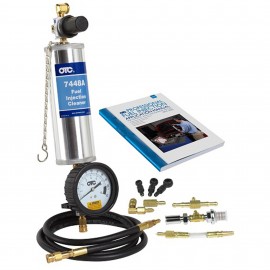 OTC 7649A Fuel Injection Cleaning Kit with 3-1/2" pressure gauge-