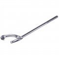 OTC 885 Adjustable Hook Spanner Wrench, 1-1/2 to 4" capacity, 24" handle length-