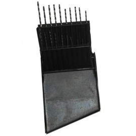 Qualtech DWD20J-SET Drill Bit Set, 20-pack, High Speed Steel-