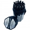 Qualtech DWD29J-PC Drill Bit Set, 29-pack, 1/16" to 1/2"-