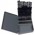 Qualtech DWD60S-SET Split Point Screw Machine Drill Bit Set, sizes 1 to 60, 60-piece-