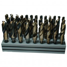 Qualtech DWD833SD-CO-SET Drill Bit Set, Cobalt, 33-pack-