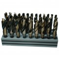 Qualtech DWD833SD-CO-SET Drill Bit Set, Cobalt, 33-pack-