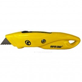 Rapid Edge RT0001 Utility Knife with LED safety light and serrated blades-