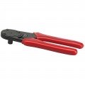 S &amp; G Tool Aid 18880 Deutsch Closed Barrel Terminal Crimper, 14 to 18 gage, ratcheting-