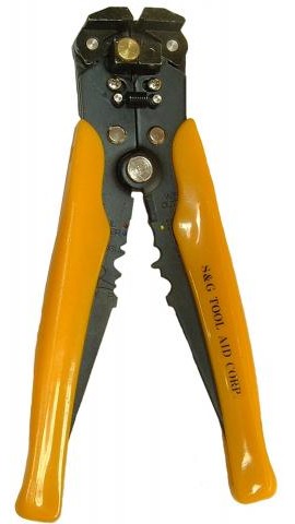 S &amp; G Tool Aid 18950 Automatic Wire Stripper, 10 to 26 AWG-
