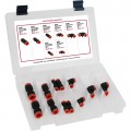 S.U.R. and R. K555 Nylon Fuel Line Union Assortment, 12-piece, standard and metric-