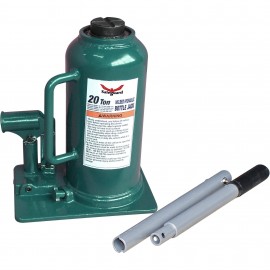 Safeguard 61200 Bottle Jack, 20 tons, welded inline-
