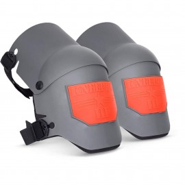 Sellstrom S96110 Knee Pad, hinged, grey and orange-