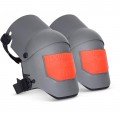 Sellstrom S96110 Knee Pad, hinged, grey and orange-