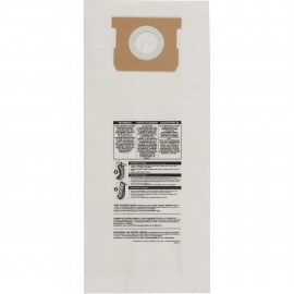 Shop-Vac 9193200 Vacuum Paper Bags for 5-gallon hang-up and bulldog vacuums, type o-