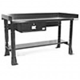Shure 811047 Steel Top Work Bench with kit, 48" x 34"-