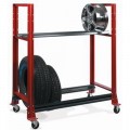 Shure 973726 Tire Trolley, 2-tier, 12 to 14 tires-