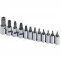 SK Tools 19768 Tamper-Proof Torx Set, 12-pack, 1/4" and 3/8" drive-