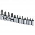SK Tools 19768 Tamper-Proof Torx Set, 12-pack, 1/4" and 3/8" drive-