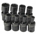 SK Tools 33300 Impact Socket Set, 3/8" drive, 6-point, 8-pack-