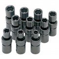 SK Tools 34351 Swivel Metric Impact Set, 1/2", 10-pack-