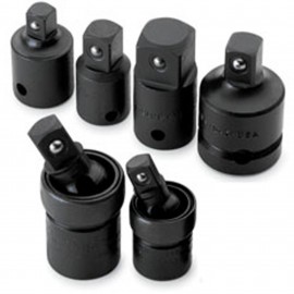 SK Tools 4519 Universal Impact Adapter Set, 7-pack-