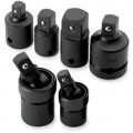 SK Tools 4519 Universal Impact Adapter Set, 7-pack-