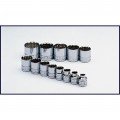 SK Tools 4653 Socket Set, 3/8" drive, 12-point-