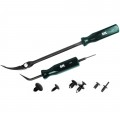SK Tools 6640 Rivet and Body Clip Tools with organizer case, 22-pack-