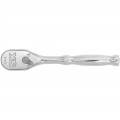 SK Tools 80180 Fixed Head Teardrop Ratchet, 1/4" Drive, 5" Length-