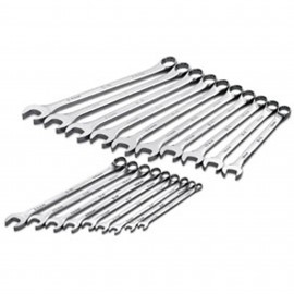 SK Tools 86037 Combination Wrench Set, 19-pack, 6 to 24 mm-