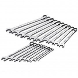 SK Tools 86037 Combination Wrench Set, 19-pack, 6 to 24 mm-