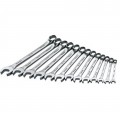 SK Tools 86123 Metric Long Pattern Combination Wrench Set, 13-pack, 7 to 19 mm-
