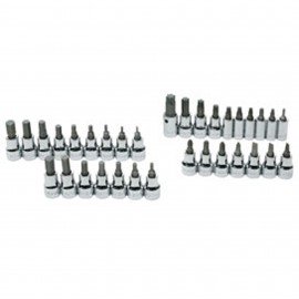 SK Tools 89039 Bit Set, 33-pack, 1/4" and 3/8" drive-