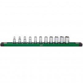 SK Tools SK01503 6-Point Socket Set, 1/4" drive, 13-pack-
