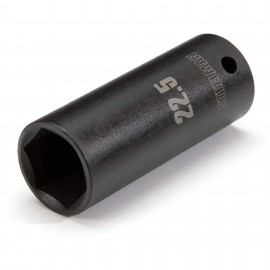 Steelman 61022 6-Point Deep Impact Socket, 22.5 mm, 1/2" drive-
