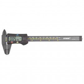 Storm 3C351 Digital Caliper, 0 to 6&amp;quot; (150 mm), carbon fiber-
