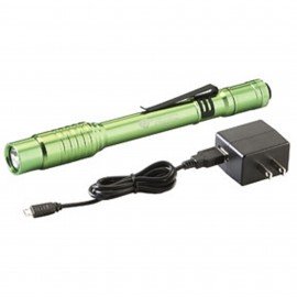 Streamlight 66145 Stylus Pro Penlight with rechargeable USB, 90 lumens, lime green-
